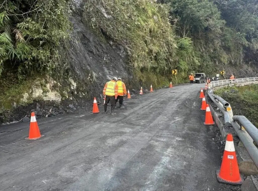 6.4地震致邊坡坍方！公路局中午前搶通3公路