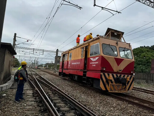 台鐵：善化=新市故障排除 恢復雙線通車