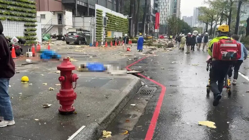 台中新光三越氣爆！澳門一家7口路過傷亡慘