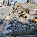 前桔子商旅未按圖拆除！中市府勒令停工開罰