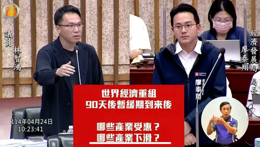 因應美關稅衝擊 林智鴻:提三措施助產業