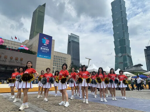 嘉義市全台首創勇壯啦啦隊躍上世壯運舞台!