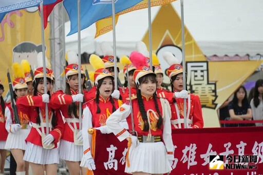 全國高級中等學校儀隊競賽 港明中學奪冠