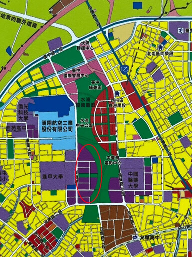 台中大巨蛋定址水湳 綠轟恐成災難現場