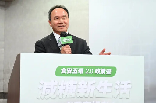THA公布食安五環2.0與減糖調查 提四大呼籲