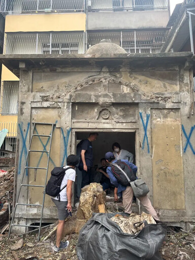 拆鐵皮屋驚見神秘圓頂建築!疑護國山台中寺