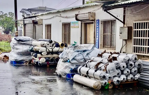 防範楊柳 南市備帆布與發電機以利災後復原