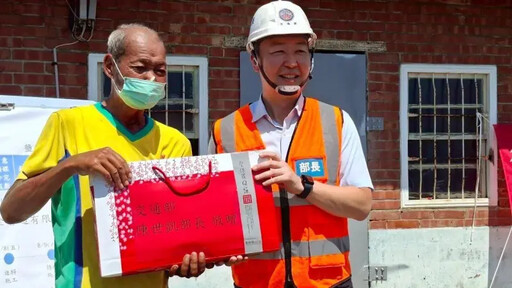 公路局災後重建進度超前 陳世凱南下慰勞