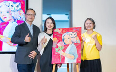 從病房到畫布 Sabrina的消失九年級圓夢個展