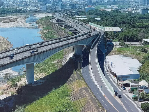 台74線再添匝道 大里東昇里南入匝道通車