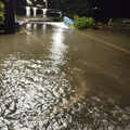 台中北屯爆淹水災情 必比登餐廳慘成流水席