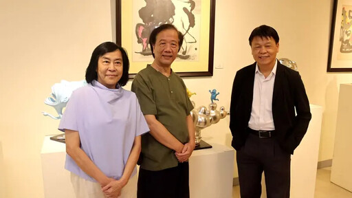 純真是一種力量 陳定鴻雕塑展溫暖開幕