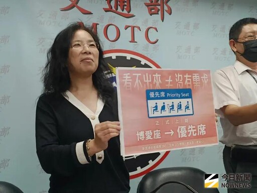年底前優先席全面同一圖示 逾期最高罰5萬