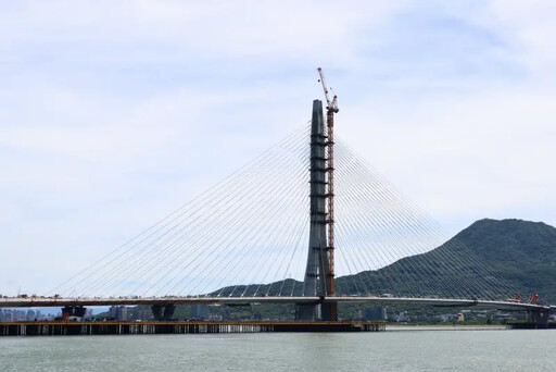 淡江大橋合龍!賴清德喊力挺新北重大建設