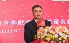 師鐸獎表揚 賴清德致敬教師伴學生勇敢追夢