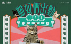 貓奴車主快搶！「CAT」車牌11/10開放競標