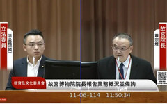 故宮靠4狗鎮館 院長：監視器無死角抓幽會