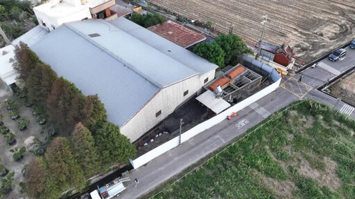 嚴防鳳凰颱風!台中非洲豬瘟案場加固圍籬