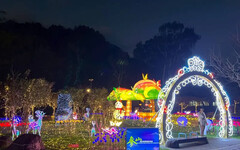 谷關點亮山谷燈光節 梨山耶誕樹迎冬至