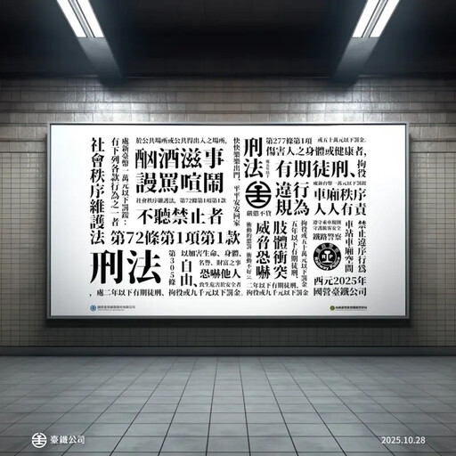 網傳車廂抽菸遭車長廣播「畜牲」 台鐵回應