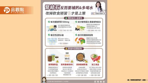 鈣吃太多會得腎結石？其實這是個常見的迷思 今天就來破解這個營養誤區