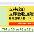 「別讓希望輸給走私！」24萬人挺徵收加熱菸稅捐掃碼連署 籲總統為健康台灣撐起正義稅制