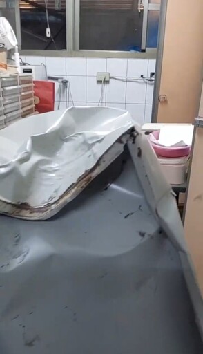 校園安全亮紅燈?陽明高中棒球隊教練室成了「拆遷現場」!
