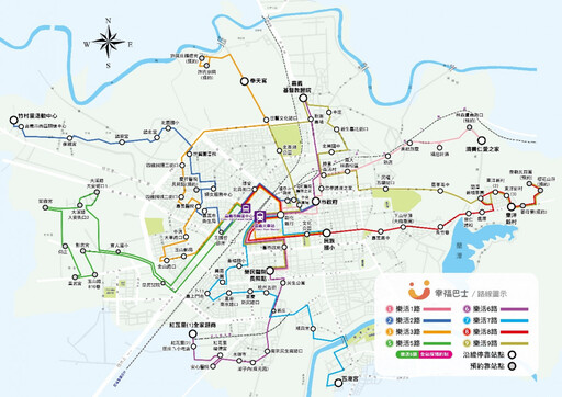嘉義市幸福巴士擴大服務 增14站點總班次110班
