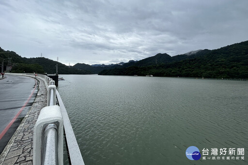 凱米颱風帶來豐沛水量 石門水庫蓄水率達96.1 %