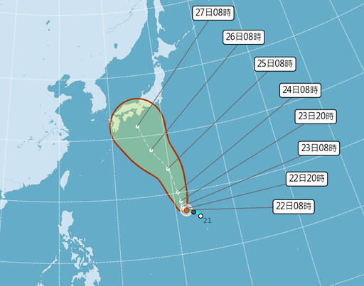 各地熱如盛夏 颱風珊珊襲日不侵台