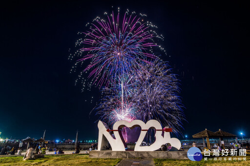 東石海之夏煙火秀8/31登場 1.7萬發煙火點亮夜空