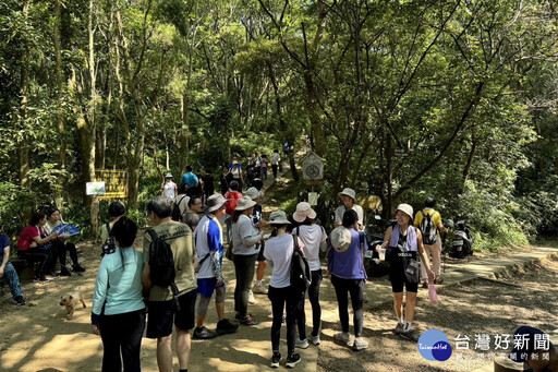 「水保Fun電登山趣」低碳親子遊 桃園虎頭山熱鬧登場