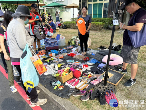 台南「知足藏樂-二手免廢市集」即起回歸 每月1日開放線上報名