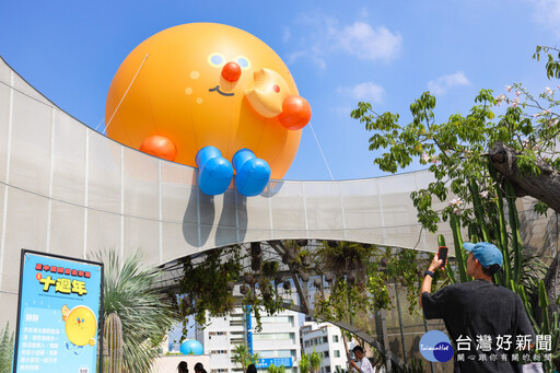 巨型萌獸出沒PARK2草悟廣場！ 台中國際動畫影展全新IP餅餅、涼涼成打卡熱點