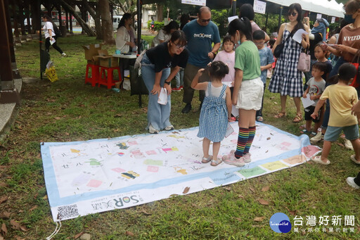 南投市寓教於樂親子市集 推動雙語教育新體驗