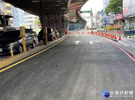 台1線高架平面道路9/15起恢復通車 20噸以上車輛解除管制