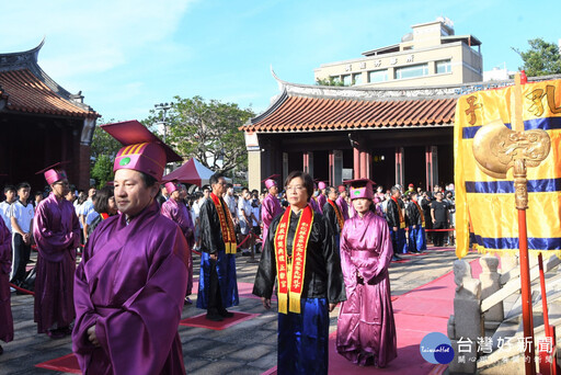 至聖先師2574週年誕辰 彰化各界祭孔循古禮獻六佾舞