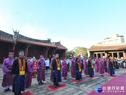 至聖先師2574週年誕辰 彰化各界祭孔循古禮獻六佾舞