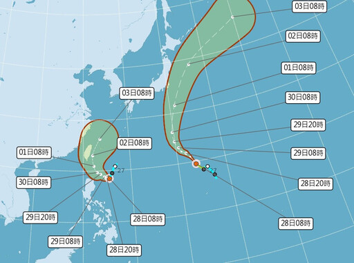 颱風山陀兒不排除路徑更接近台灣 吳德榮：強度直逼中颱上限甚至更強