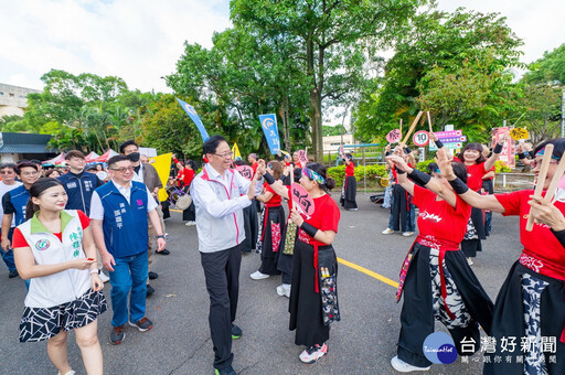 龜山在地藝文踩街 展現桃園多元文化魅力