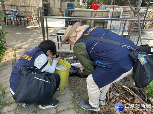 彰縣今年首例本土登革熱個案現蹤 籲請民眾落實孳生源清除