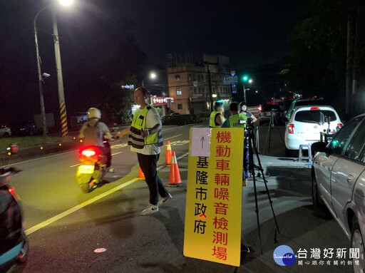 機車改裝排氣管未認證 明年起基隆市最高開罰13800元