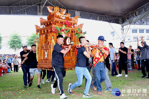 「國姓搶成功」神尊安座祈福大典 許淑華：打造「南投好客氣」客家庄