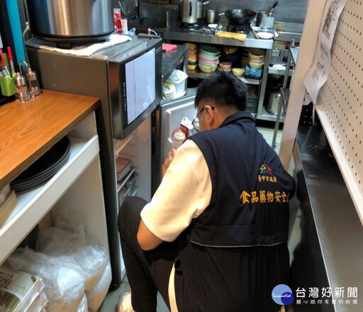 中市啟動餐飲複合式稽查專案抽驗食材 1件不合格開罰3萬元