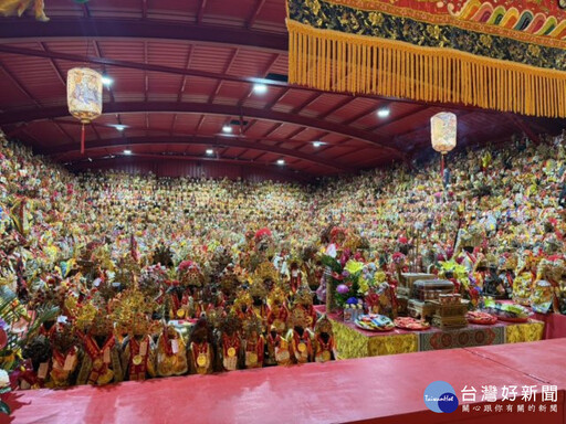 大甲鎮瀾宮重修慶成祈安七朝清醮 居民吃素食七天