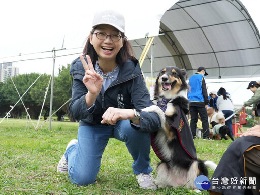 竹市毛小孩運動會熱鬧登場 現場歡笑聲不斷