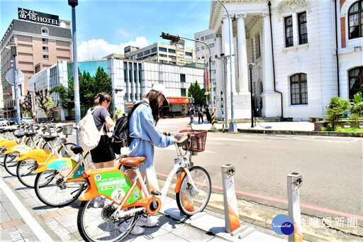 中市YouBike騎乘1億人次幸運兒 將獲台灣-名古屋雙人來回機票