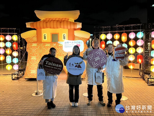 應邀出展日本大阪‧光之饗宴 南市古蹟靖波門化身西門君迎賓