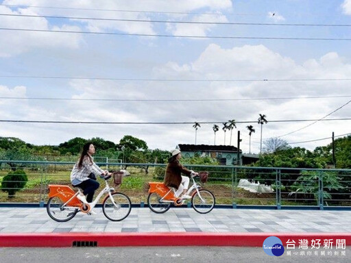 大業路新出爐自行車道 從稻田到公園無限暢遊