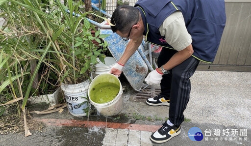 桃園環保局加強清除、巡查 積極防治登革熱